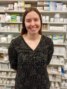 Pharmacist Alli Meyer